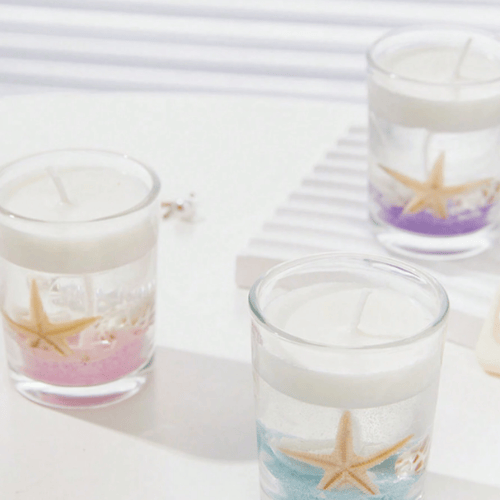 Crystal Jelly Ocean-Themed Aromatic Birthday Scented Candle