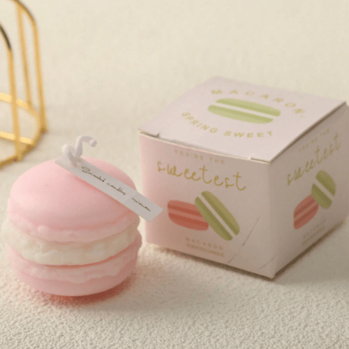 Macaron Colored Multicolor Table Decoration And Festival Gift Scented Candle