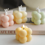 Christmas Cube Bubble Multi-Scented Decorative Scented Candle