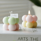 Christmas Cube Bubble Multi-Scented Decorative Scented Candle