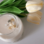 Deep Sea Seascape Candle | Beach Scented Soy & Gel Wax with Real Shells & Ball Cork Lid