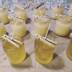 In the Woods | Autumn Woods & Orchard Scented Soy Candle with Botanical Toppers
