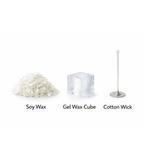 Iced Water & Sea Salt Artisan Candle | 16oz Hand-Poured Gel & Soy Blend