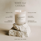 Salt & Sea | Sophisticated Coastal Soy Candle - Sea Salt, Citrus & Amber (11oz)