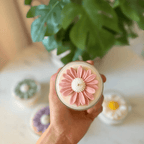 Artisan Chamomile Blossom Candle | 4oz Hand-Poured Soy Decor