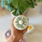 Artisan Chamomile Blossom Candle | 4oz Hand-Poured Soy Decor