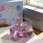 The Miniature Goldfish Sanctuary | Artisan Fishbowl Gel Candle & Aquarium Decor
